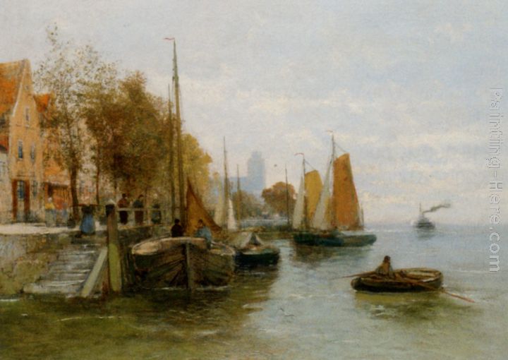 By the Water painting - Carl Wagner By the Water art painting